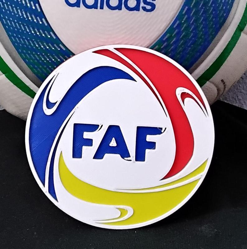 Andorran Football Federation coaster or plaque