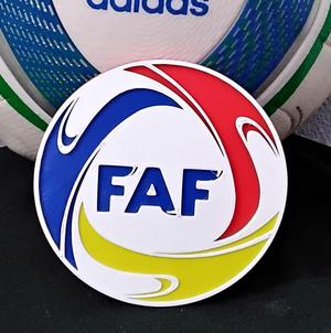 Andorran Football Federation coaster or plaque
