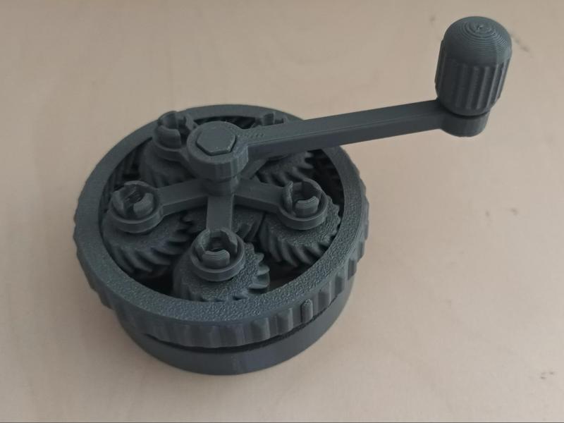 Mini fan fidget