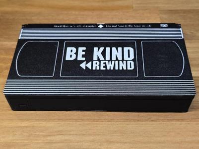 VHS Tape Stash Box – "Be Kind Rewind"