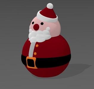 Christmas Santa Ornament