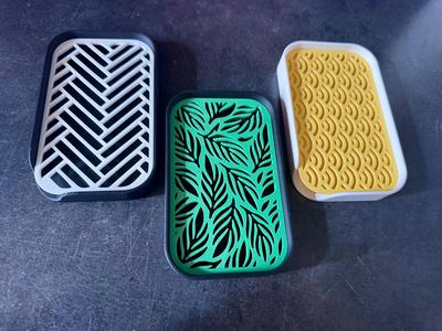 Soap Dish + 6 Inserts
