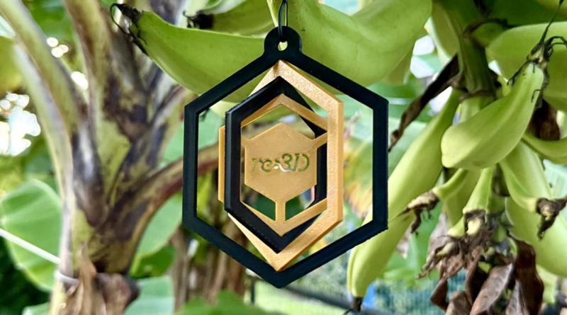 re:3D's Hex Gyro Ornament