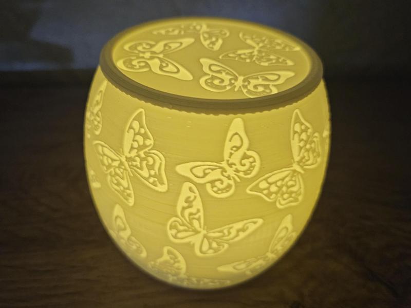 Tealight / Pucklight "Butterfly"