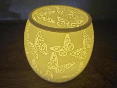 Tealight / Pucklight "Butterfly"