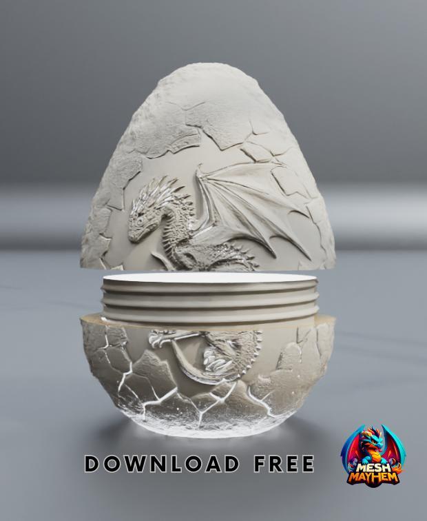 Dragon Egg 3 Mesh Mayhem