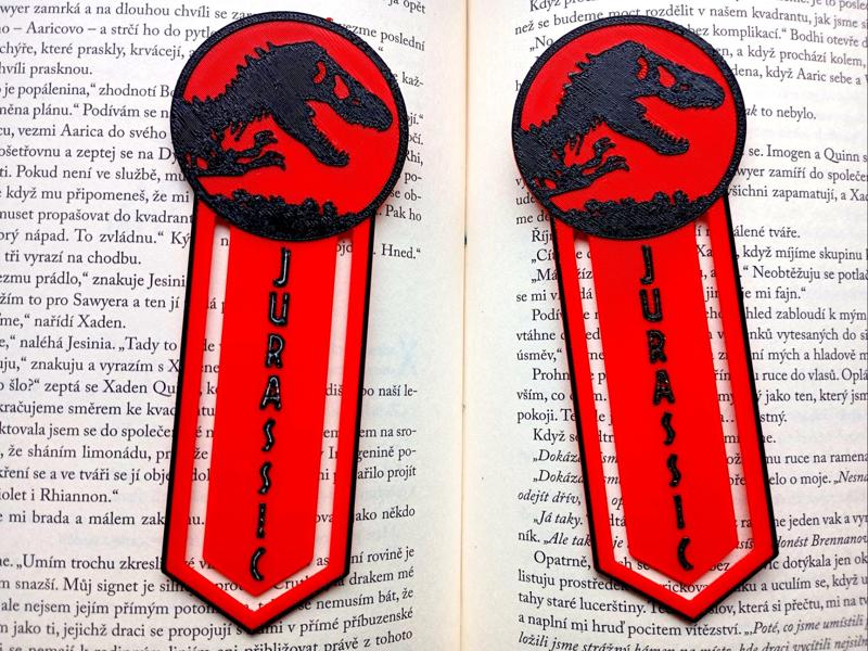 jurassic bookmark
