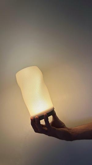 Modular Table Lamp - The wave