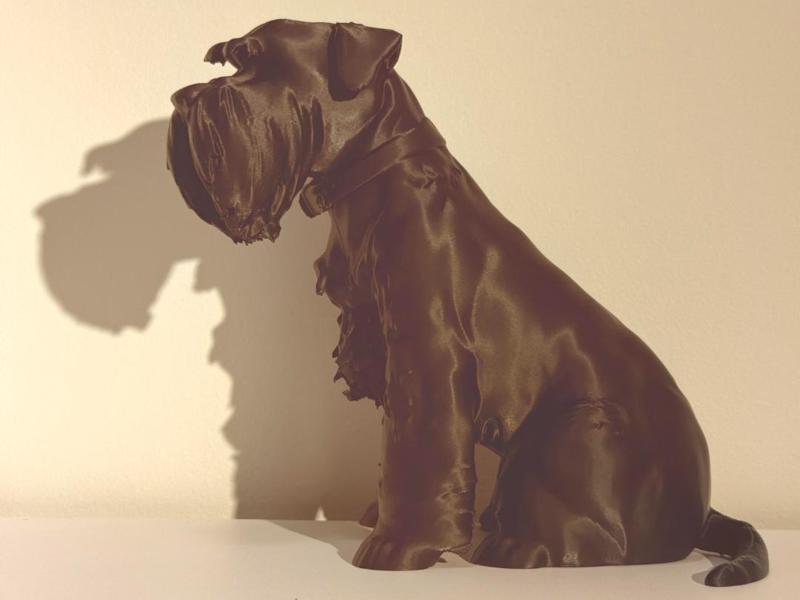 Mini Schnauzer Statue