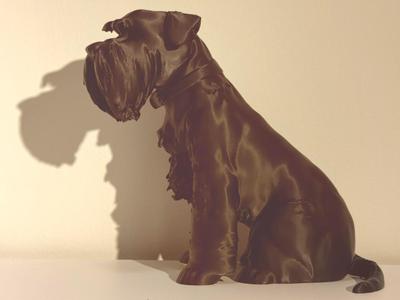 Mini Schnauzer Statue