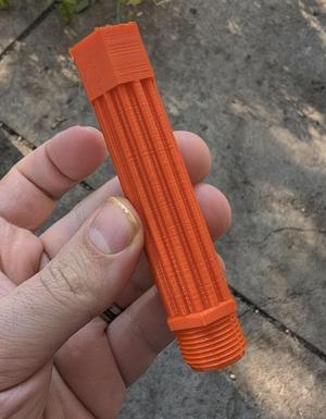 Sprinkler Riser, 1/2" With Stopper