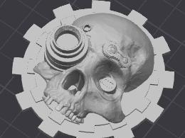 Servo Skull Pin