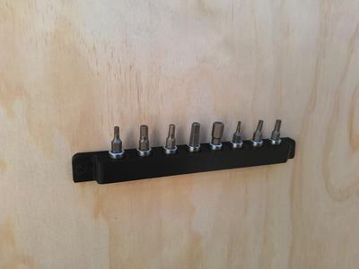 Allen sockets 1/4 holder