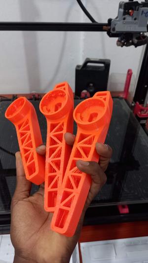 Overengineered valve handle