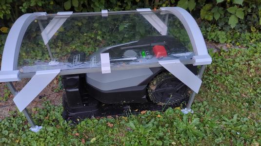 Garage for Robot Lawn Mowers