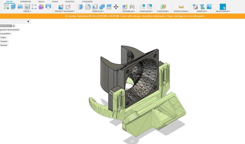 E3D V6 Clone Fan 40mm
