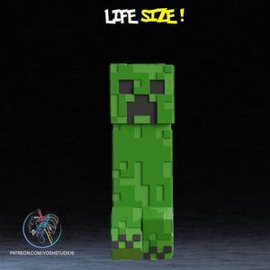 Life-Size Green Monster 3D Printer File STL