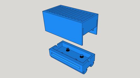 LM2596 Buck Converter Case for 4040 Extrusion
