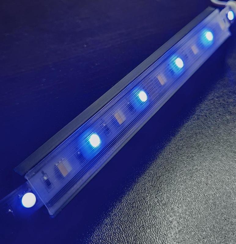 LED Mount and Diffuser, 45Deg