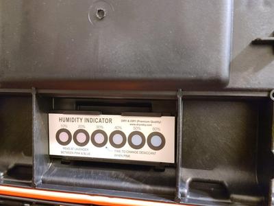 Ridgid Medium toolbox humidity card holder