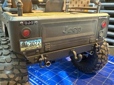 AXIAL JEEP RENEGADE CJ-7 - Heckstoßstange