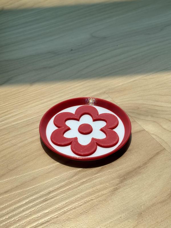 Harmony Blossom Coaster – Simple, Balanced, Beautiful