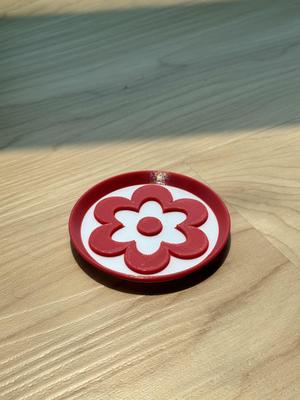 Harmony Blossom Coaster – Simple, Balanced, Beautiful