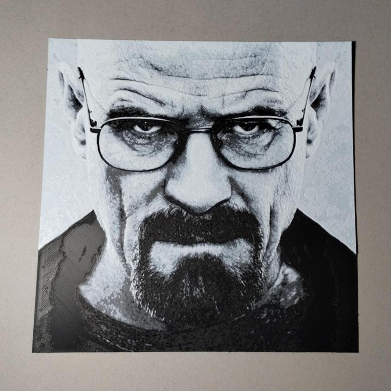 Walter White "Heisemberg" - Breaking Bad - HueForge