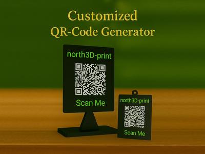 QR Code Generator Plate