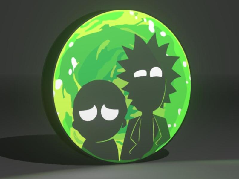 Rick & Morty Lightbox 