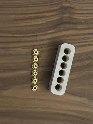 Fender Telecaster drill-guide for string ferrules