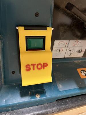 Notaus Schalterklappe für Makita 2704 Tischkreissäge