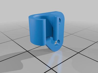Walksnail antenna holder for 19mm camera