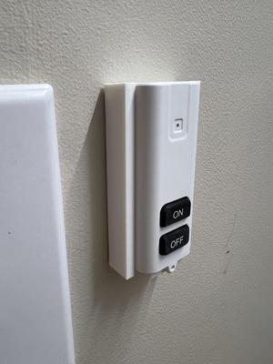 Wireless Light Switch Remote Holder