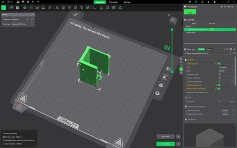Ender 3 V3 Corexz Filament Sidemount