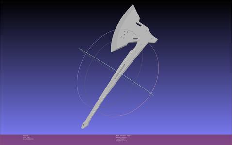 Kaiju No 8 Shinomiya Axe Assembly