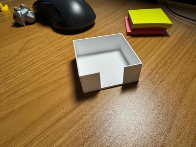 Post It note normal holder
