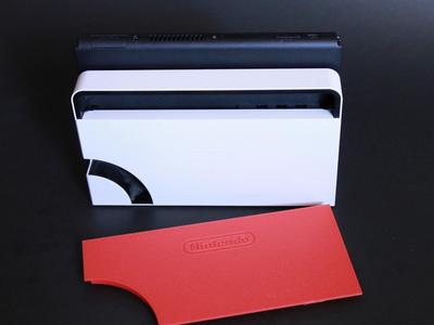 Back cover for Nintendo Switch OLED Dock