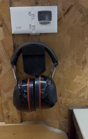 Headphone Holder W/Cover