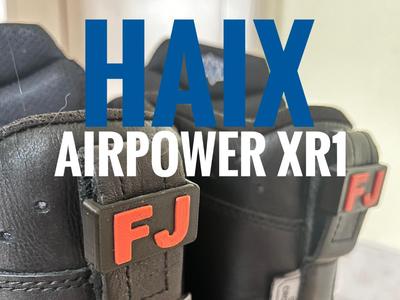 HAIX XR1 Shoe Nameplate Customizable