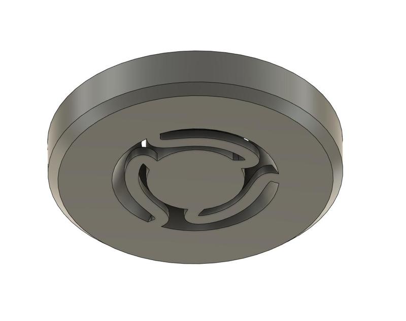 Print-In-Place Button-face concept