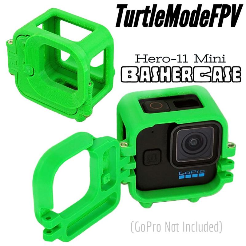 TurtleModeFPV - BasherCase - Hero11Mini Mounting Series