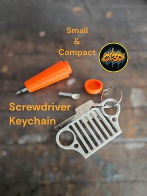 Screwdriver Bit Keychain