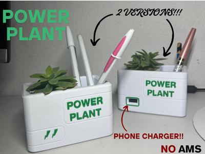 RECHARGEABLE PLANT PENCIL HOLDER