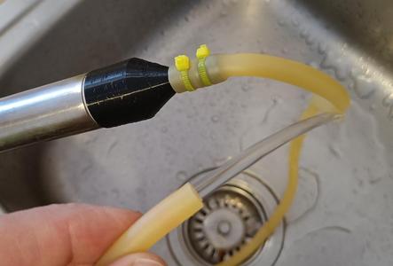 Customizable barbed hose to pipe adapter