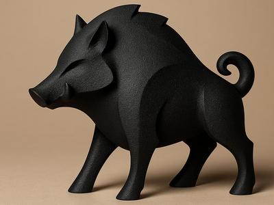 Wild Boar- Home Decor