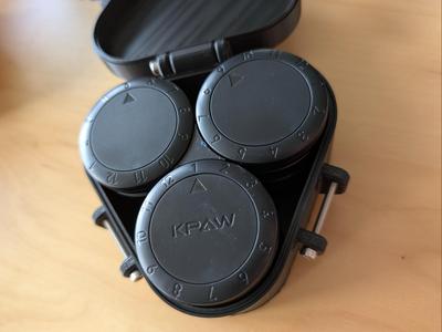 Automatic Card Shuffler/Dealer Button Container