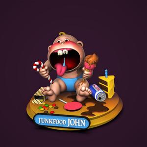 Junkfood JOHN -Garbage Pail Kids