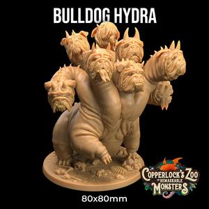 Bulldog Hydra | PRESUPPORTED | Doggos and Dragons | Copperlock's Zoo