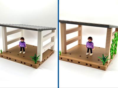 Extension house for playmobil